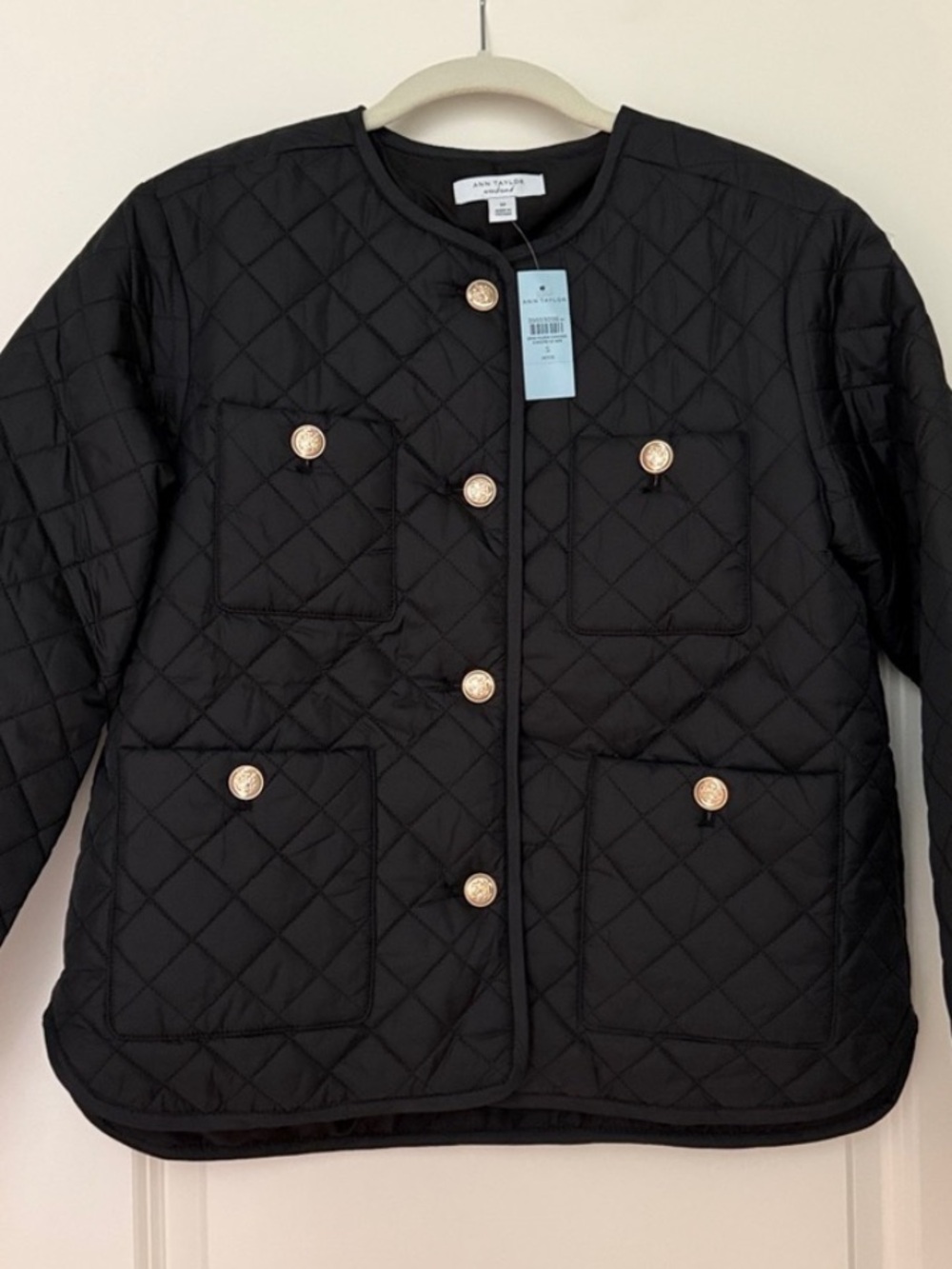Quilted Black Jacket